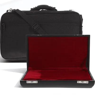 Box Bag Rigid - 1 Set Oboen-Aufbewahrungsboxen, professionelle PU-Hülle, Canvas-Tasche,