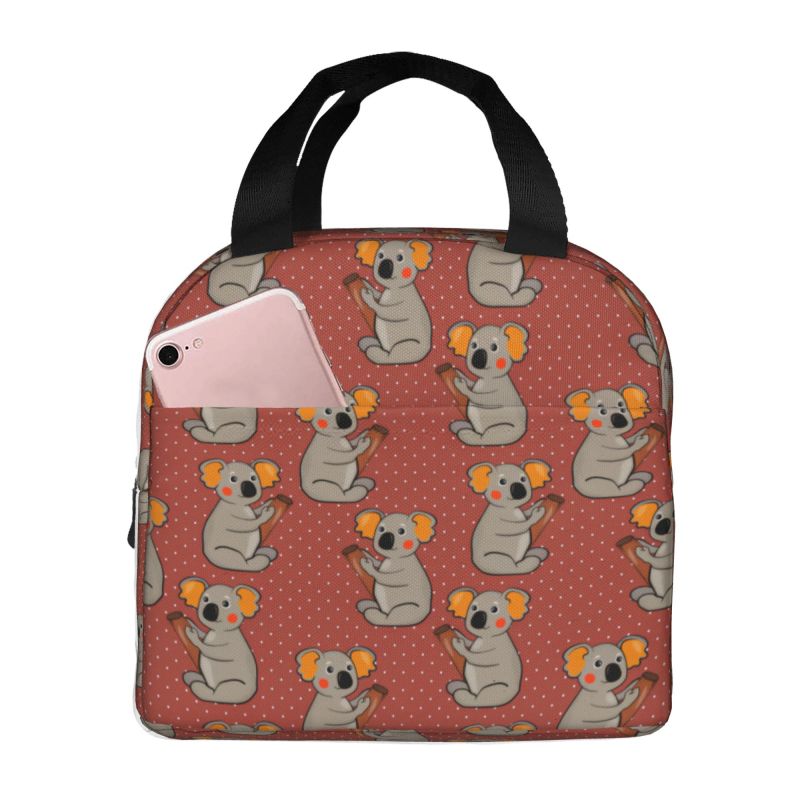 Women Bags Australia - Isolierte Lunch-Tragetasche mit Koala-Bär-Motiv aus Australien