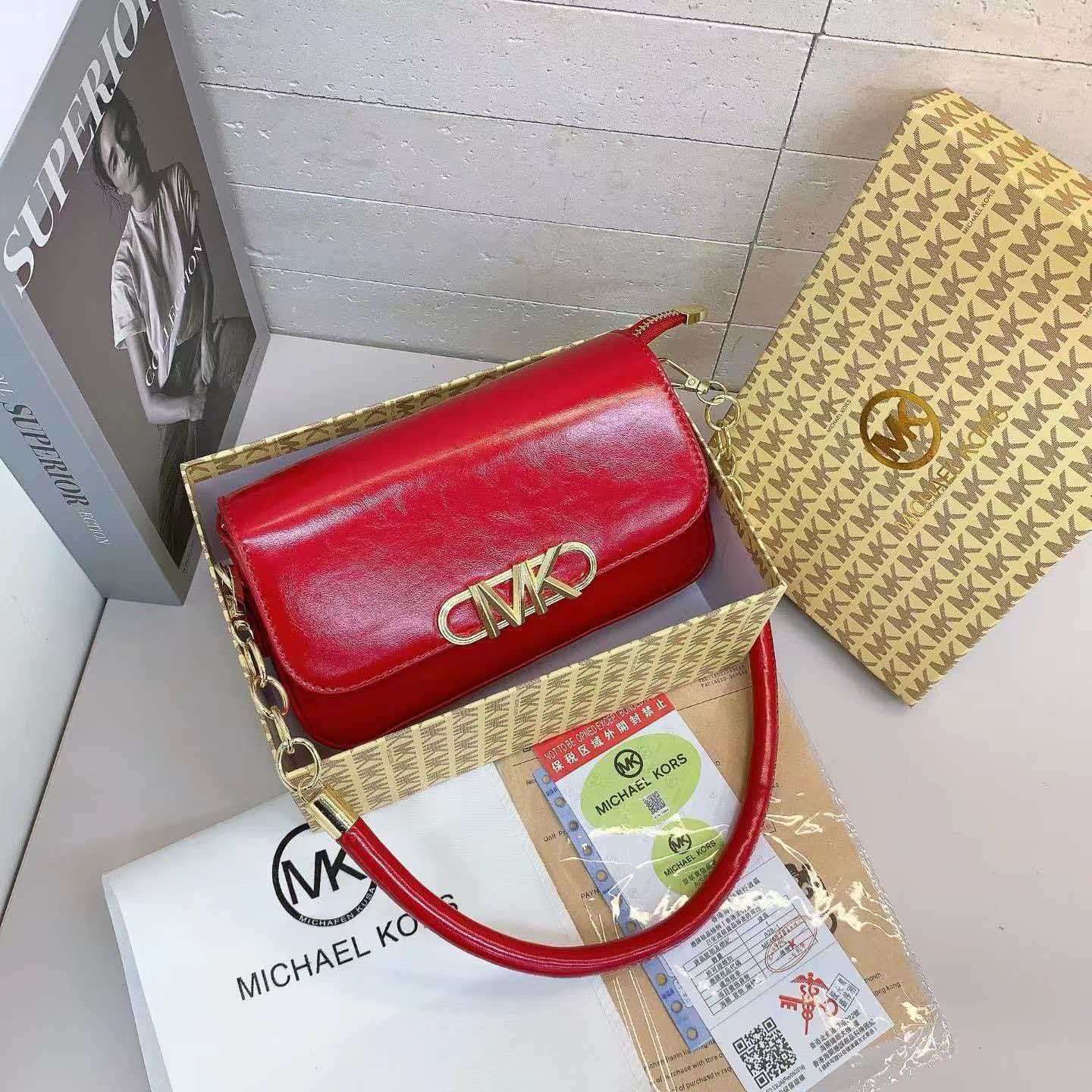 Women'S Bags Of Michael Kors - Michael Kors Damen-Kettentasche, neue schwarze Sommer-Umhängetasche,