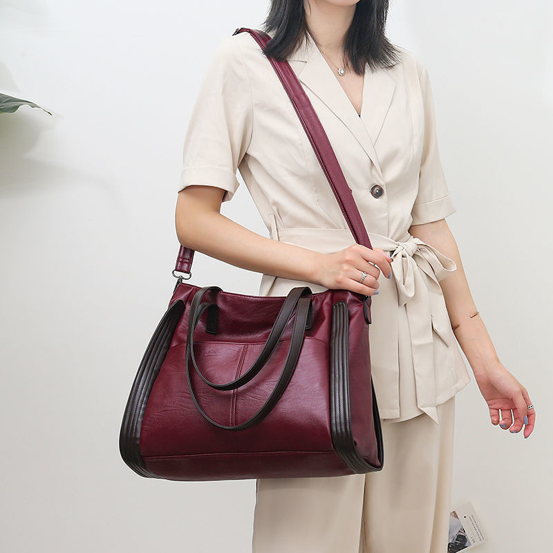 Women Bags For Airport - Neue Große Schwarze Schultertaschen für Damen