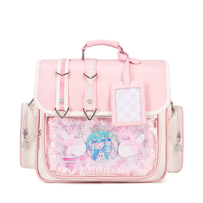 Women Handheld Bags - Japanische Schultasche für Mädchen, Handtasche für