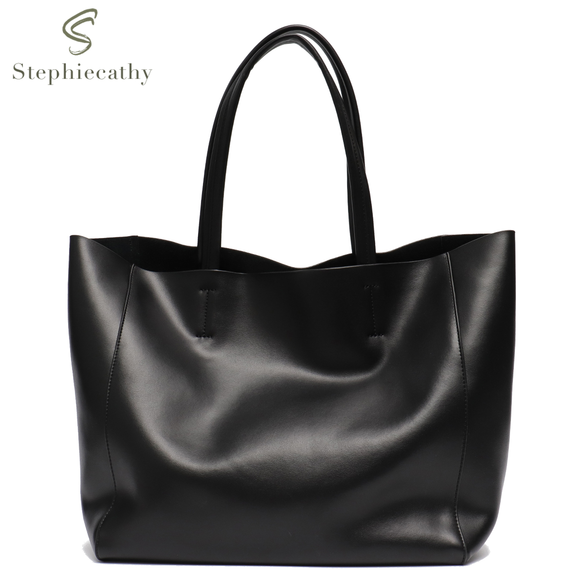 Women Bags Zip - Klassische Damen-Tragetasche aus echtem Leder, großes