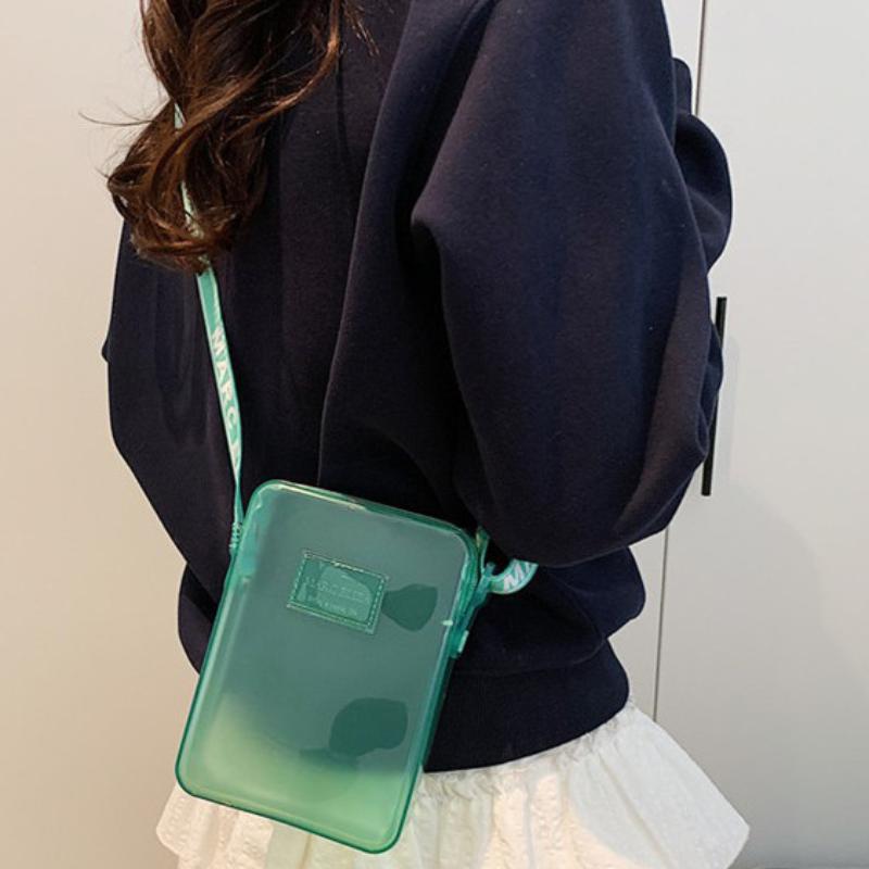 Women Bags Gift - NewFashionable PVC Messenger Bag Transparente Umhängetasche