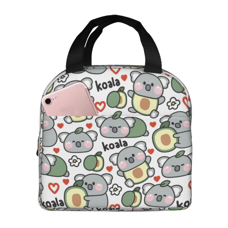 Women Bags Australia - Koala-Bär in Avocado-Lunchbox für Frauen, Australien,