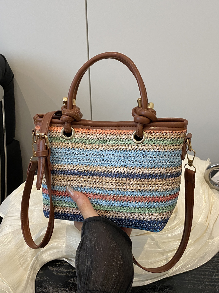 Handgewebte Tasche für Damen,  – Women Handheld Bags Bewertung und Preis