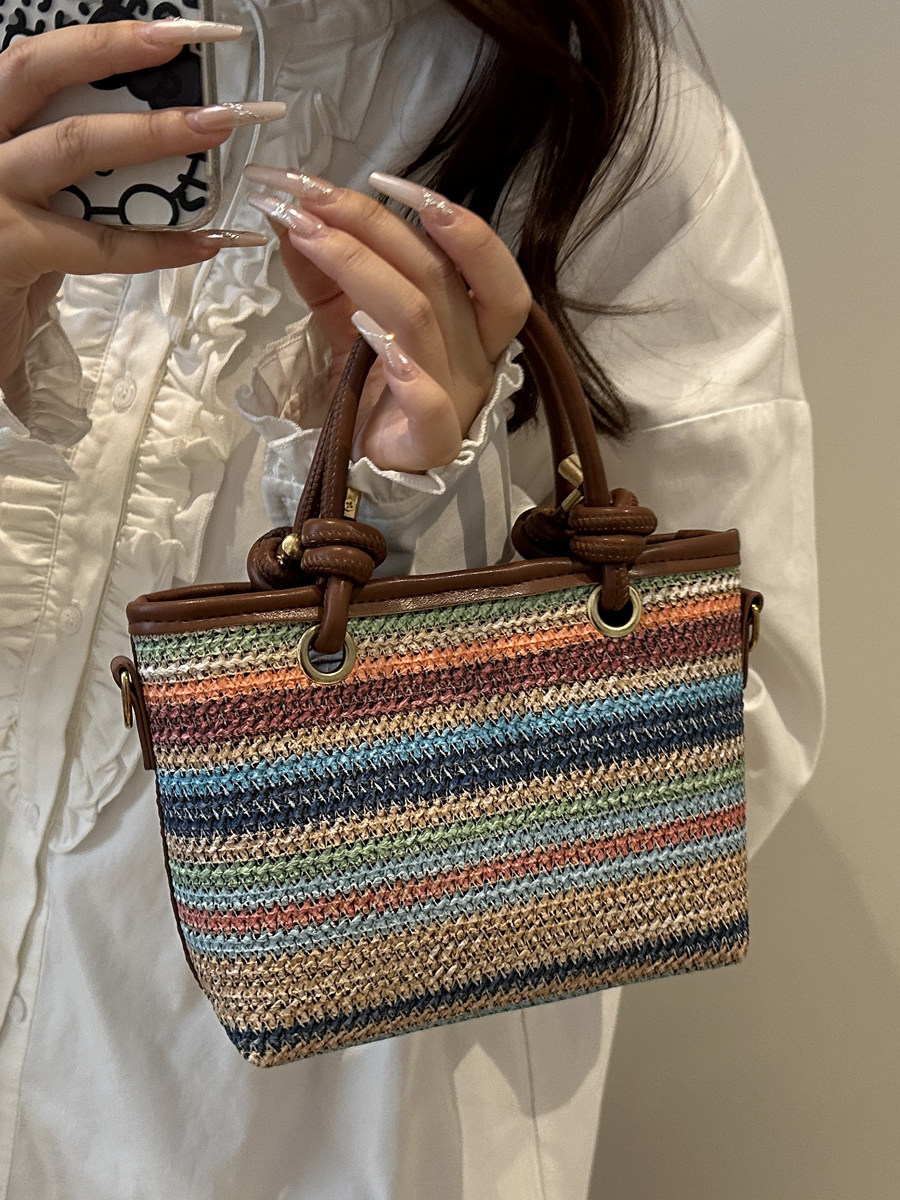 Handgewebte Tasche für Damen,  – Women Handheld Bags Bewertung und Preis