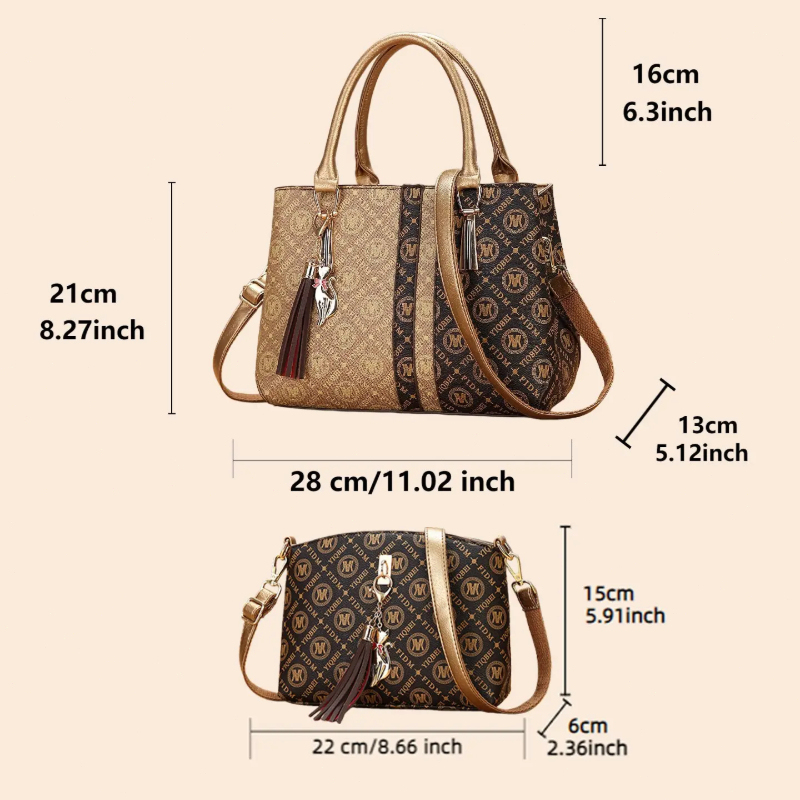 Damen-Handtaschen-Set mit Schu – Women Bags Gift Bewertung und Preis