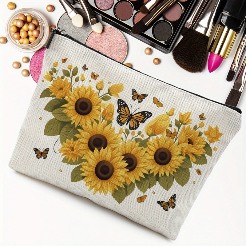 Eine Make-up-Tasche mit Sonnen – Women Bags Zip Bewertung und Preis