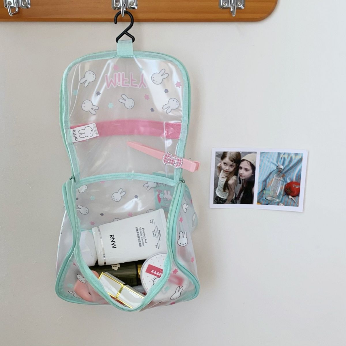 Miffy Cartoon-Kaninchen-Print  – Jelly Bag Clear Pvc Bewertung und Preis