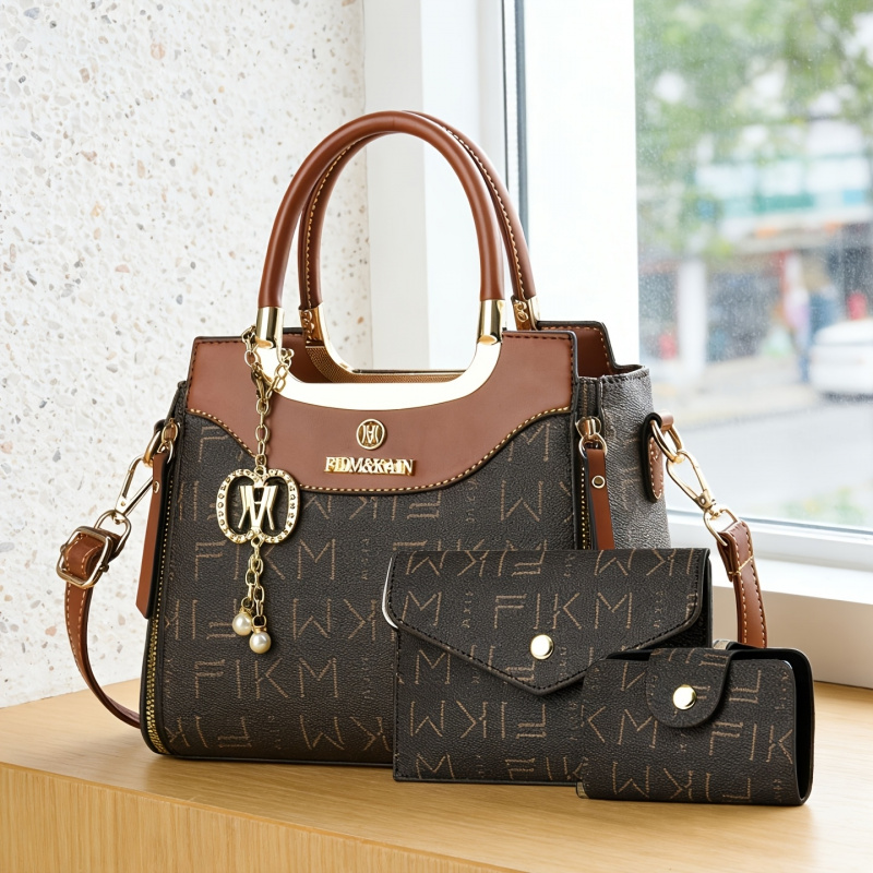 3-teiliges Set luxuriöser, hoc – Women Bags Luxury Bewertung und Preis