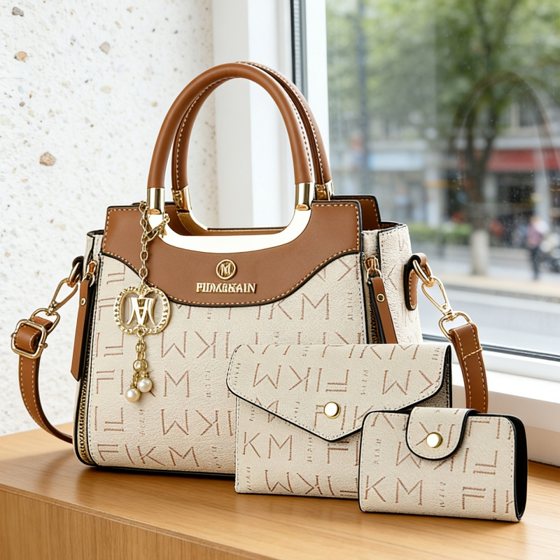 3-teiliges Set luxuriöser, hoc – Women Bags Luxury Bewertung und Preis