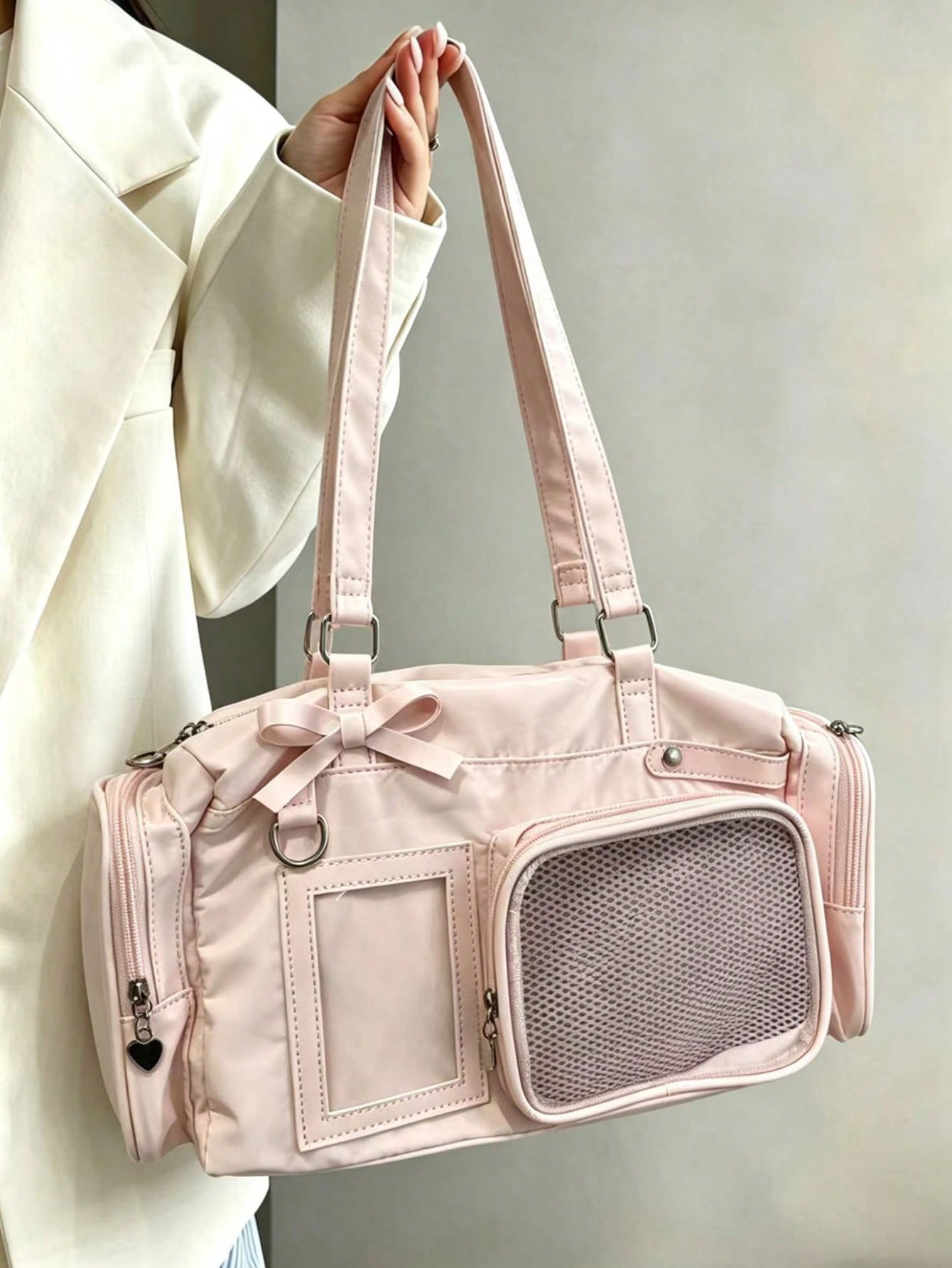 Koreanischer Stil Rosa Lässige – Women Handheld Bags Bewertung und Preis