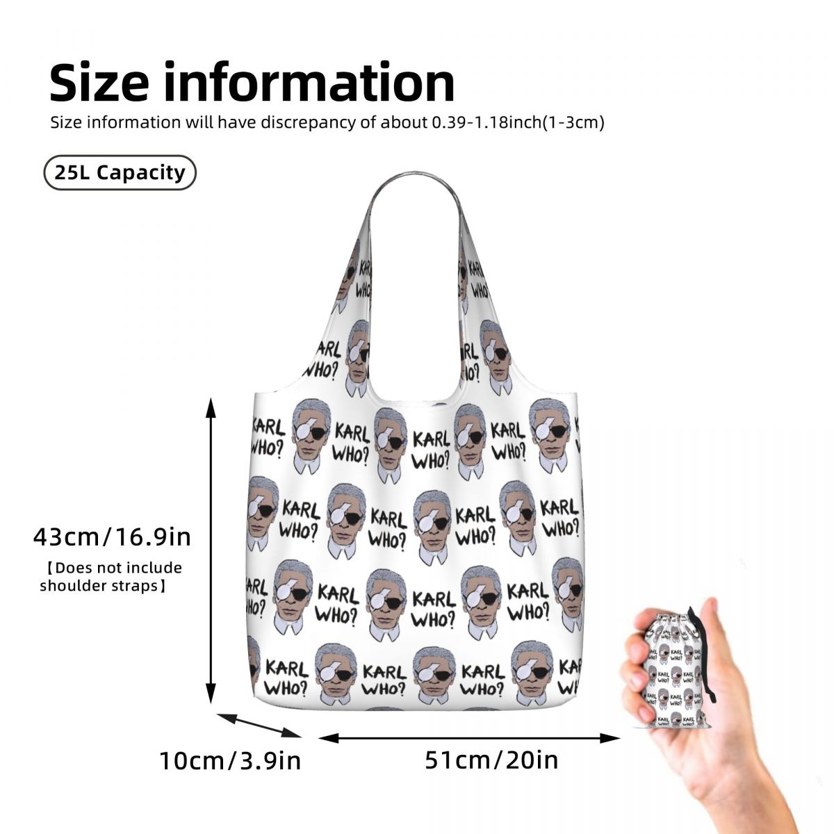 Karl Who Einkaufstasche aus Ca – Women'S Karl Bags Bewertung und Preis