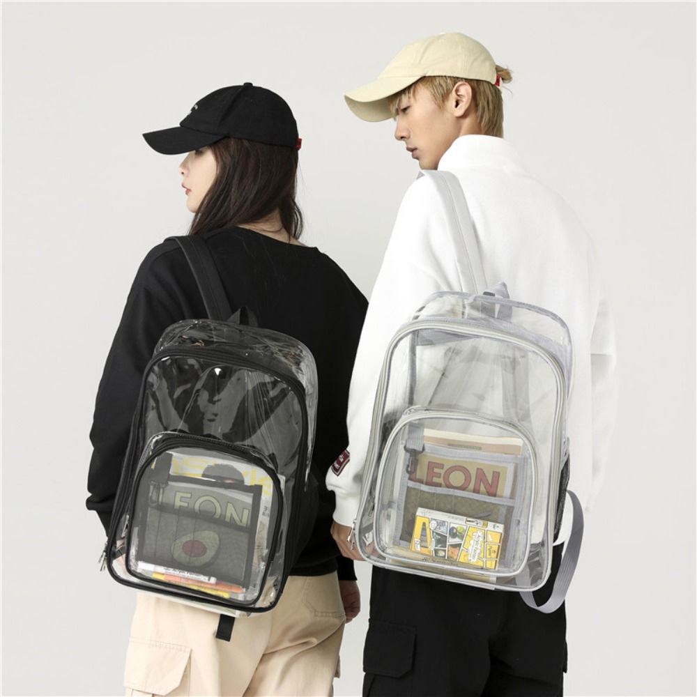 Transparenter PVC-Rucksack mit – Jelly Bag Clear Pvc Bewertung und Preis