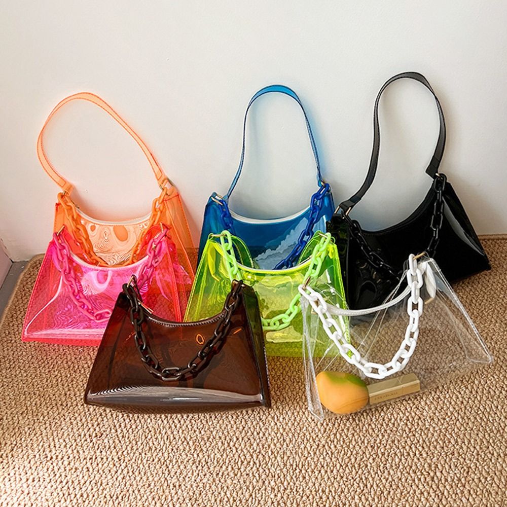 Mode Damen Gelee Taschen PVC K – Jelly Bag Clear Pvc Bewertung und Preis