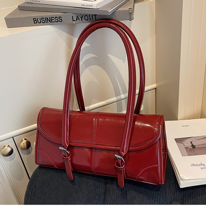 Hochwertige burgunderrote PU-L – Women Bags For Airport Bewertung und Preis