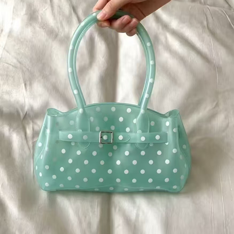 Transparente Gelee-PVC-Handtas – Jelly Bag Clear Pvc Bewertung und Preis