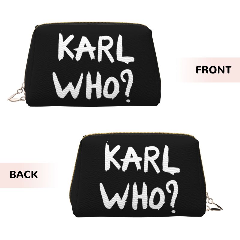 Make-up-Tasche aus Leder mit K – Women'S Karl Bags Bewertung und Preis