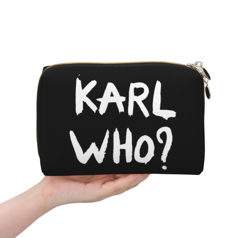 Make-up-Tasche aus Leder mit K – Women'S Karl Bags Bewertung und Preis