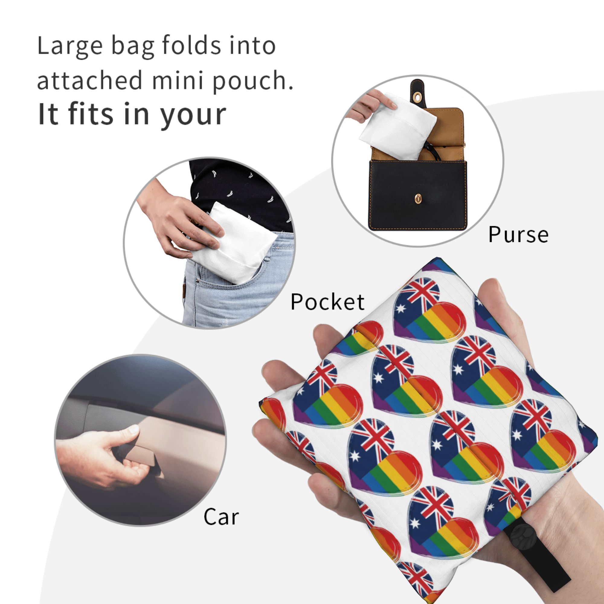 LGBTQ Australia Gay Pride Hear – Women Bags Australia Bewertung und Preis