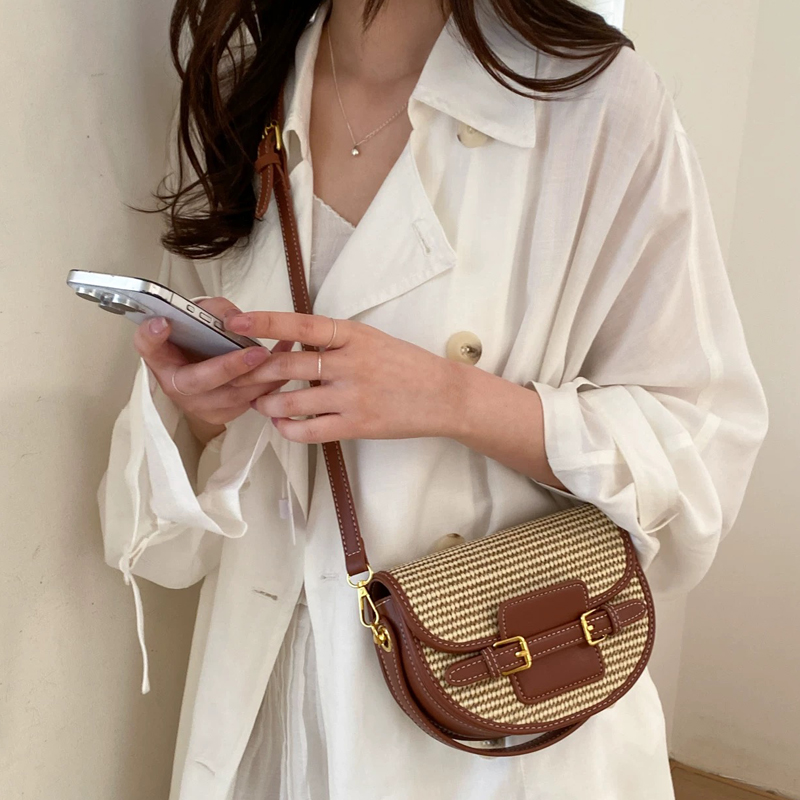 Englischer Stil Mini-Strohsatt – Women Bags Luxury Bewertung und Preis