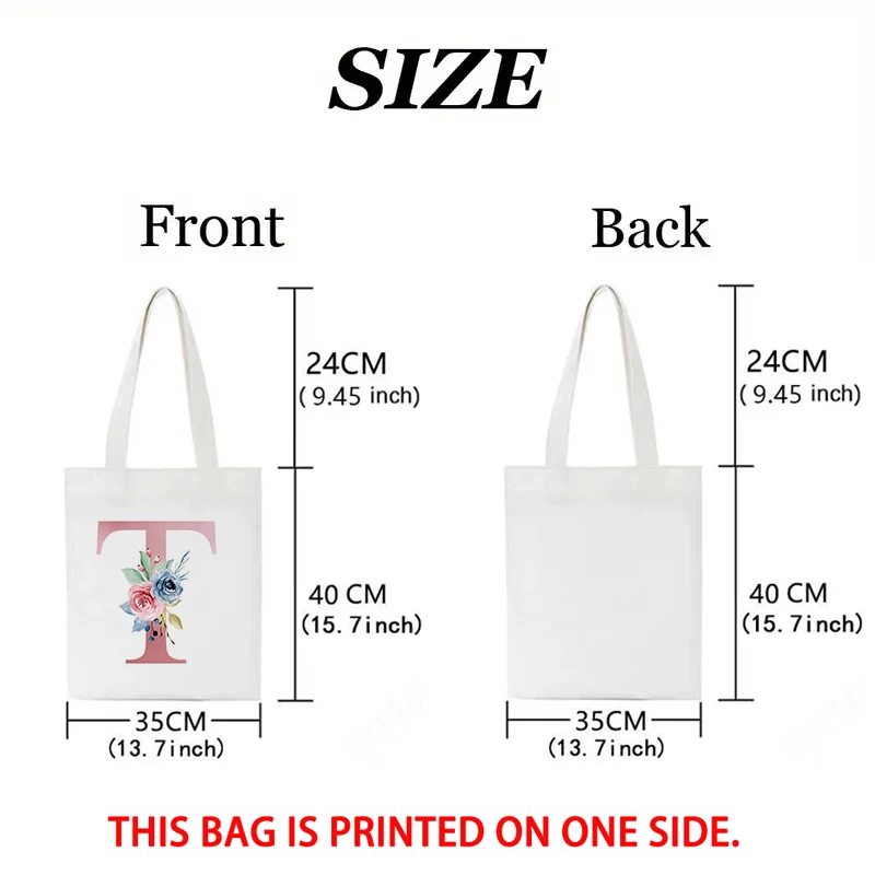 Bedruckte Canvas-Tasche mit Mu – Women Handheld Bags Bewertung und Preis