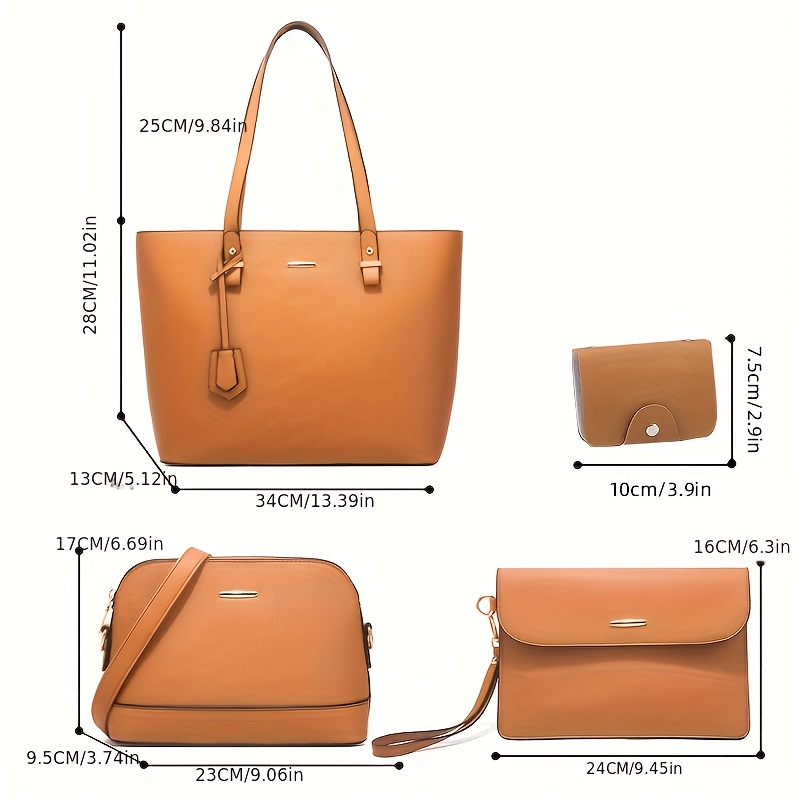 4 stücke Mode frauen Tasche Se – Women Bags Gift Bewertung und Preis