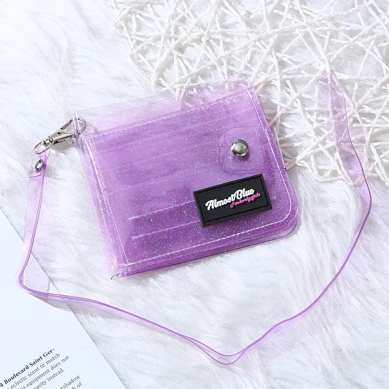 Transparente Frauen Geldbörse  – Jelly Bag Clear Pvc Bewertung und Preis