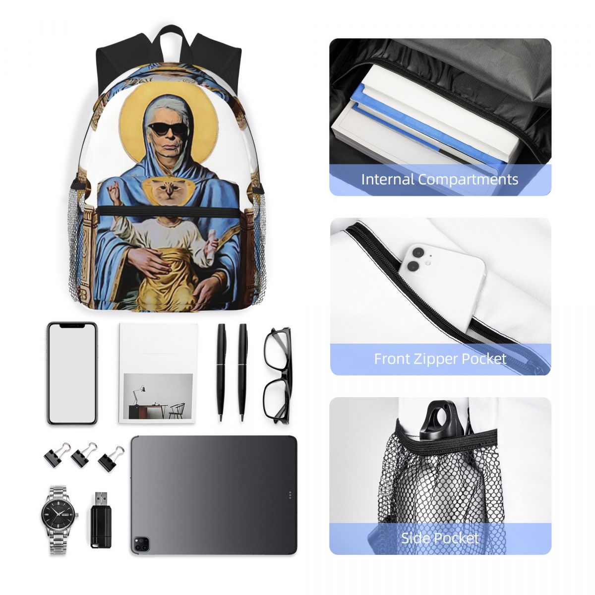 Karl Who Fashion Print Spectac – Women'S Karl Bags Bewertung und Preis
