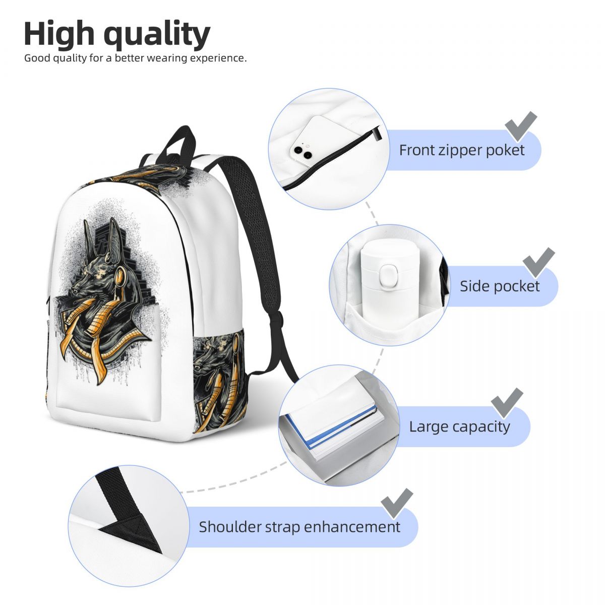 God Anubis Egypt Rucksack, Stu – Women Bags Egypt Bewertung und Preis