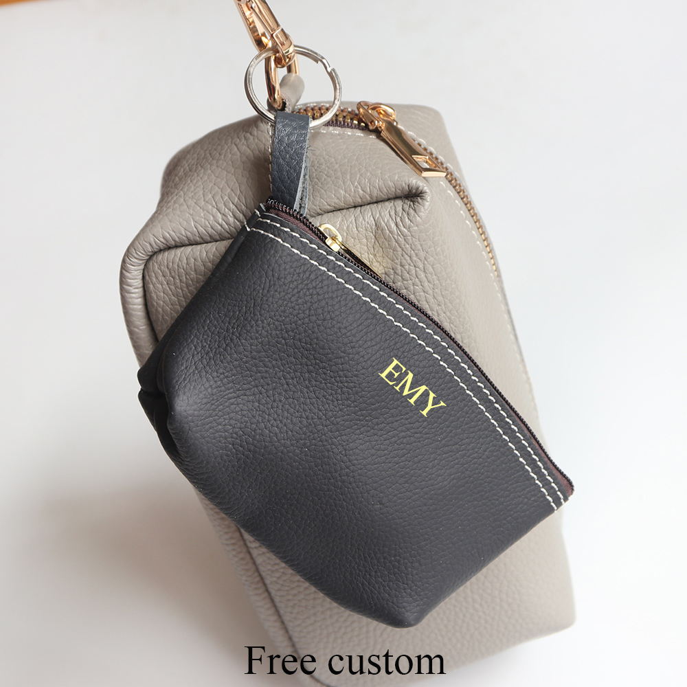 Rindsleder-Münzbeutel mit Reiß – Women Bags Zip Bewertung und Preis